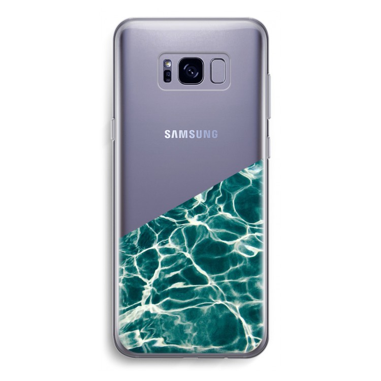 Weerkaatsing water: Samsung Galaxy S8 Transparant Hoesje