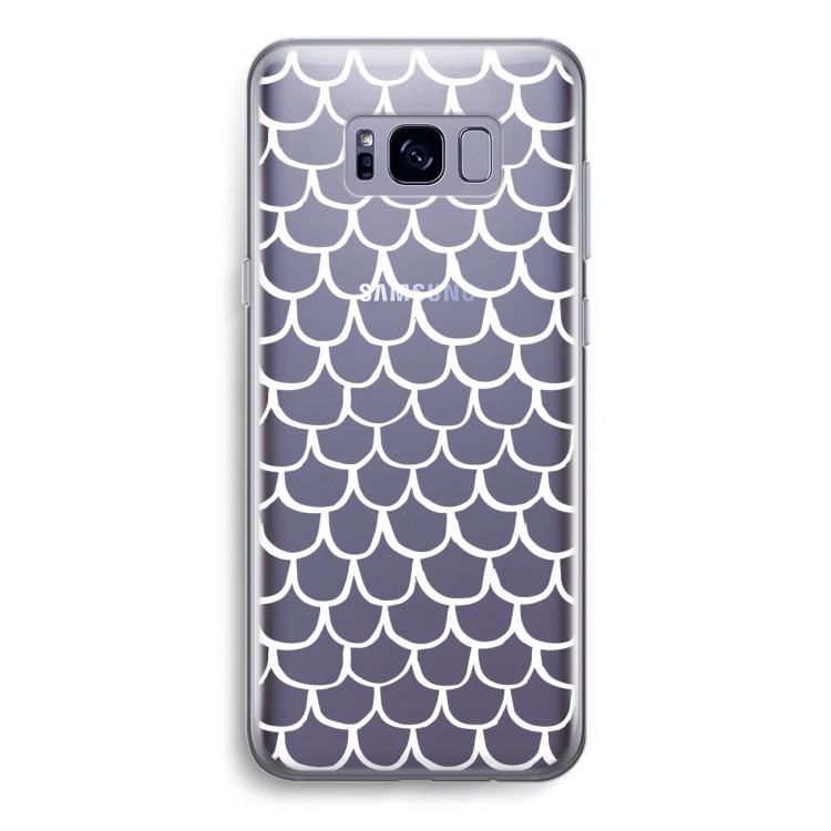 Dakpannetjes: Samsung Galaxy S8 Transparant Hoesje