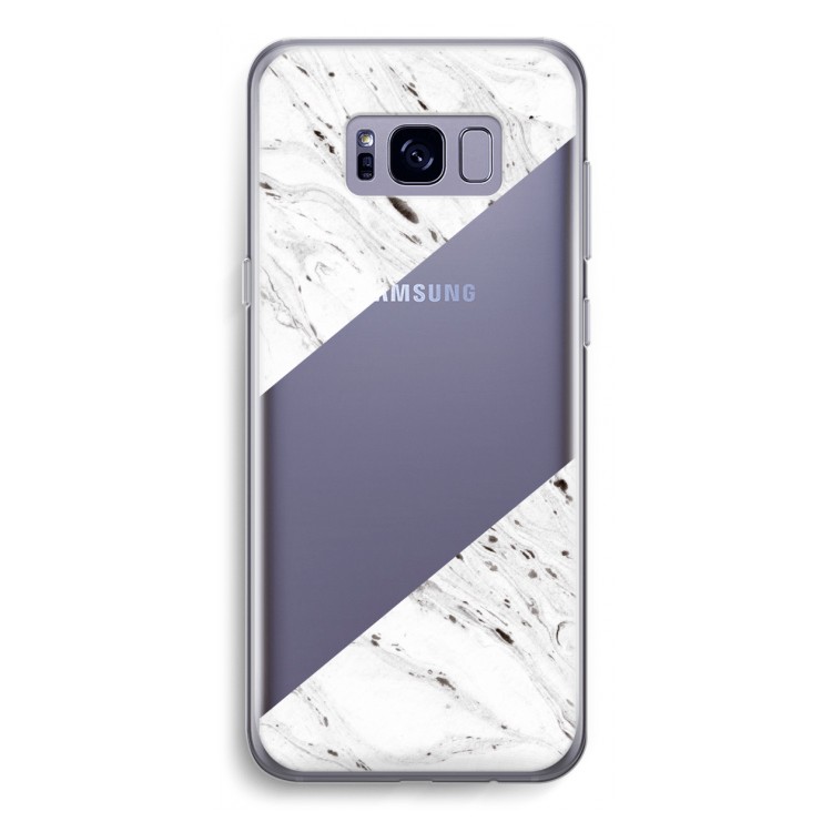Biggest stripe: Samsung Galaxy S8 Transparant Hoesje