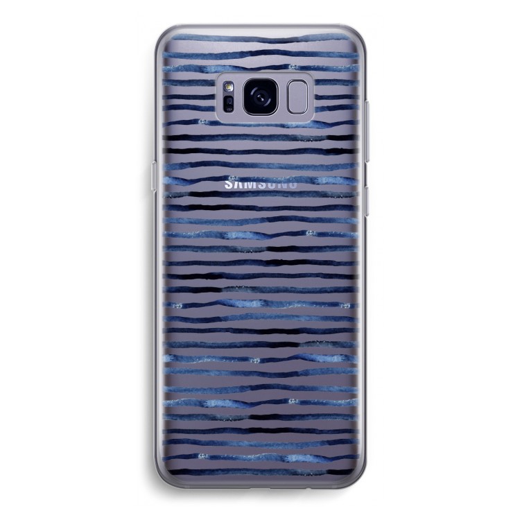 Verrassende lijnen: Samsung Galaxy S8 Transparant Hoesje