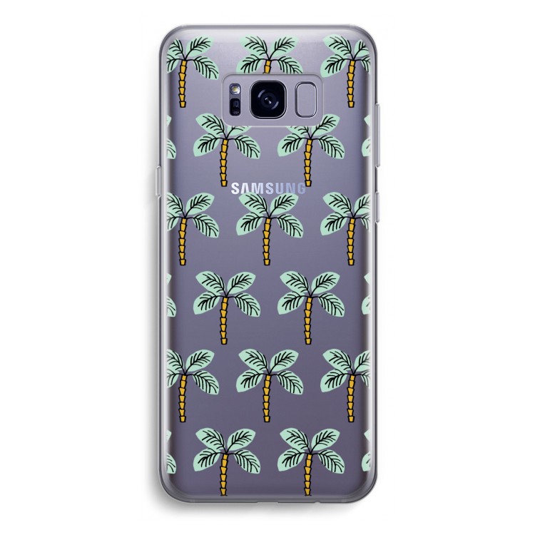 Paradise: Samsung Galaxy S8 Transparant Hoesje