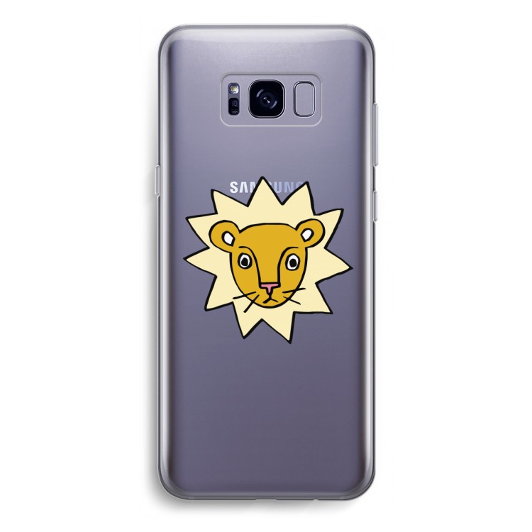 Kleine leeuw: Samsung Galaxy S8 Transparant Hoesje