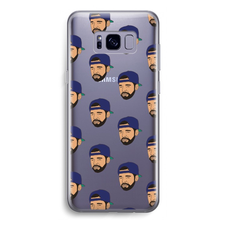 Drake Away: Samsung Galaxy S8 Transparant Hoesje