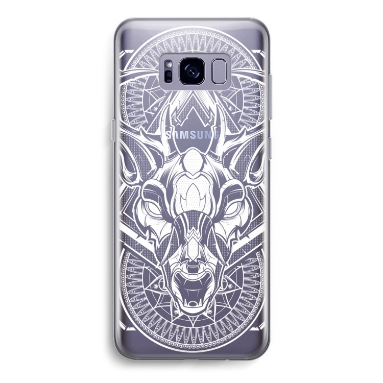Oh Deer: Samsung Galaxy S8 Transparant Hoesje