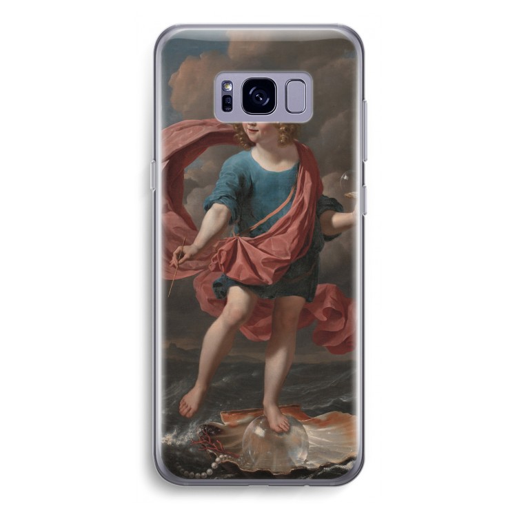 Soap Bubbles: Samsung Galaxy S8 Transparant Hoesje