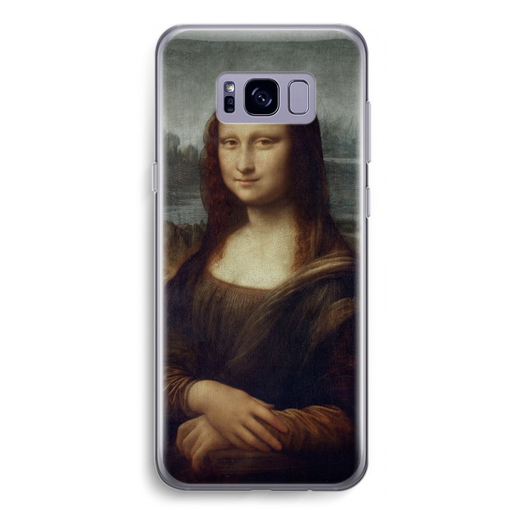 Mona Lisa: Samsung Galaxy S8 Transparant Hoesje