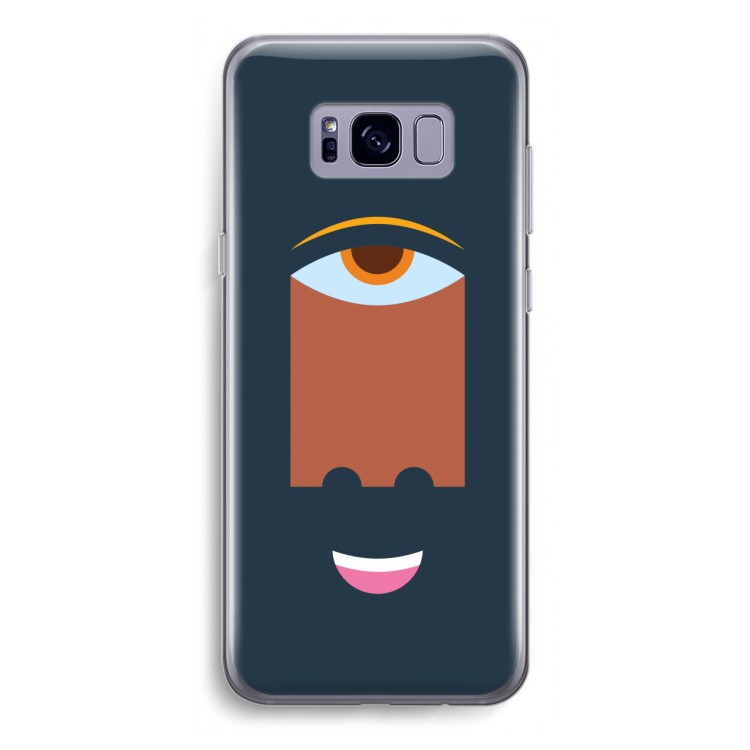 Mono M: Samsung Galaxy S8 Transparant Hoesje