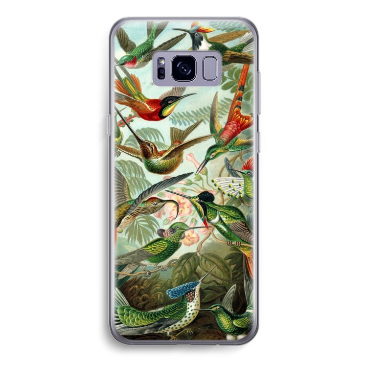 Haeckel Trochilidae: Samsung Galaxy S8 Transparant Hoesje