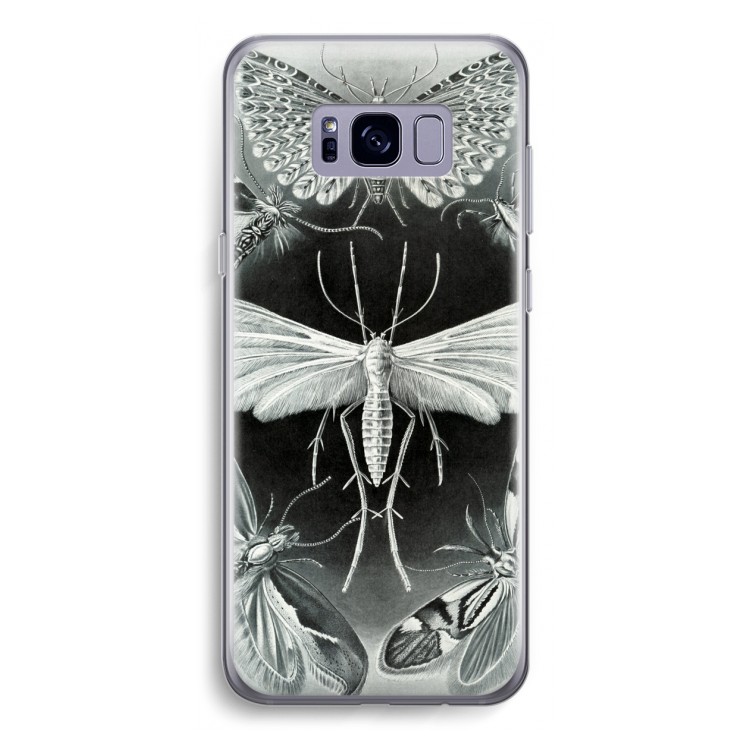 Haeckel Tineida: Samsung Galaxy S8 Transparant Hoesje