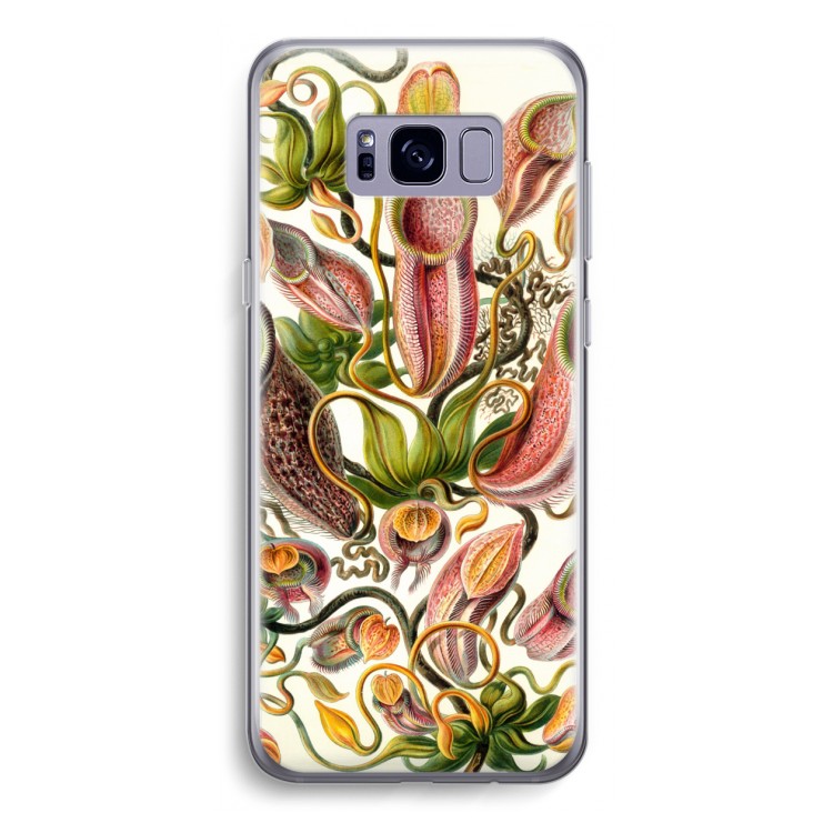 Haeckel Nepenthaceae: Samsung Galaxy S8 Transparant Hoesje