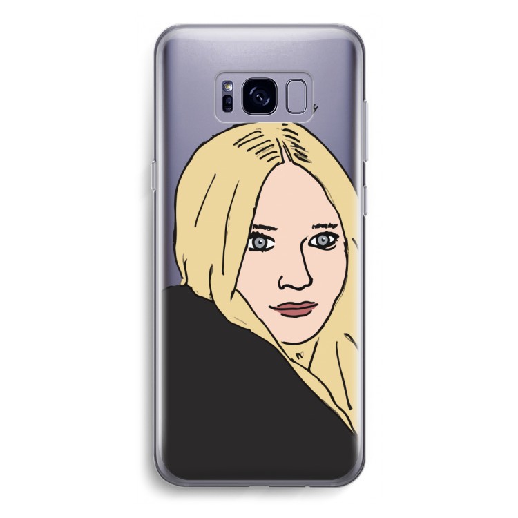 Ashley: Samsung Galaxy S8 Transparant Hoesje