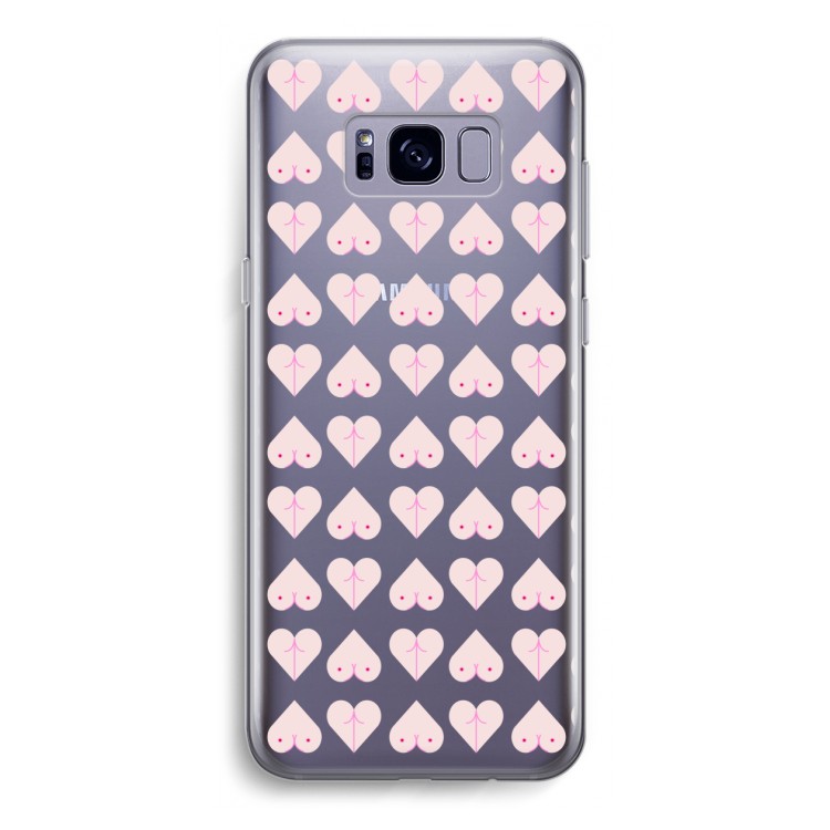 Ass 'n Titties: Samsung Galaxy S8 Transparant Hoesje
