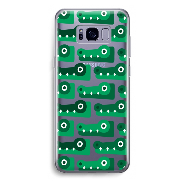 Crocs: Samsung Galaxy S8 Transparant Hoesje