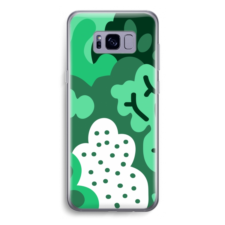 Bushes: Samsung Galaxy S8 Transparant Hoesje