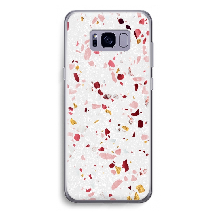 Terrazzo N°9: Samsung Galaxy S8 Transparant Hoesje