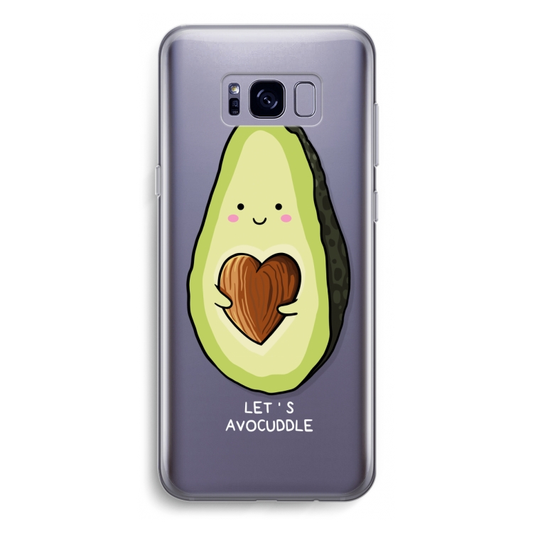 Avocuddle: Samsung Galaxy S8 Transparant Hoesje
