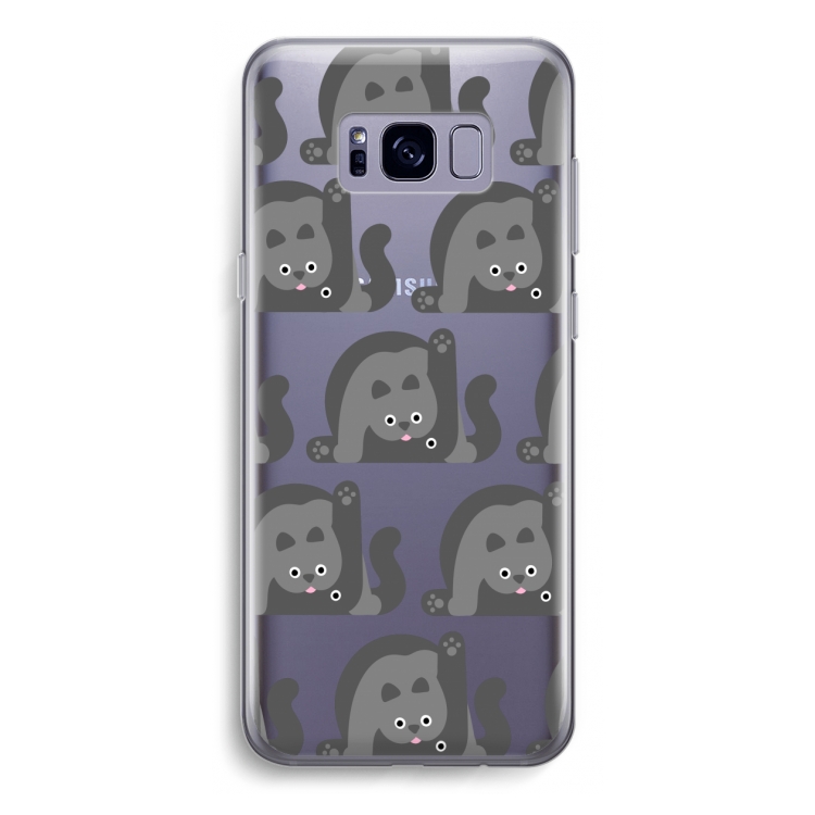 Cats: Samsung Galaxy S8 Transparant Hoesje