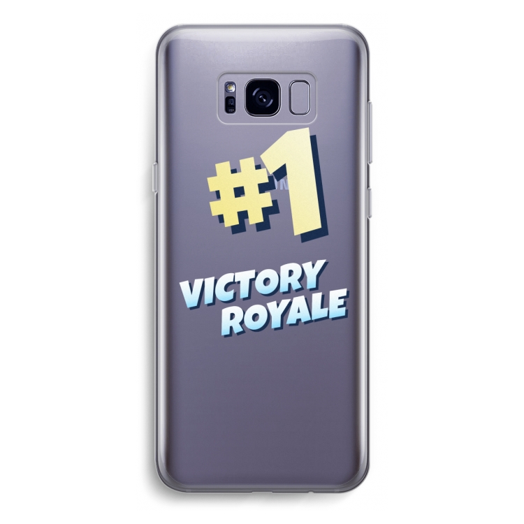 Victory Royale: Samsung Galaxy S8 Transparant Hoesje