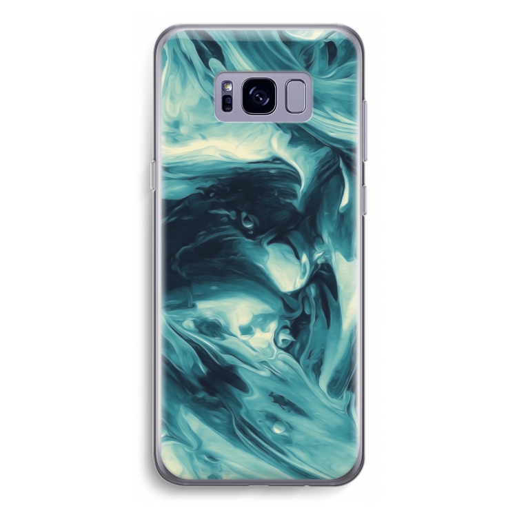 Dreaming About Whales: Samsung Galaxy S8 Transparant Hoesje