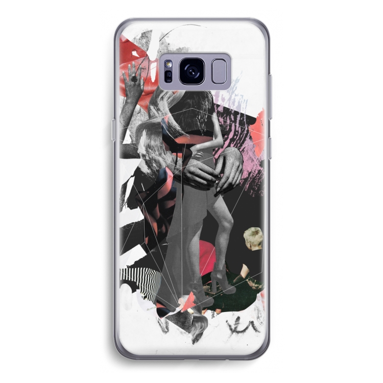 Dissimulation du réel: Samsung Galaxy S8 Transparant Hoesje