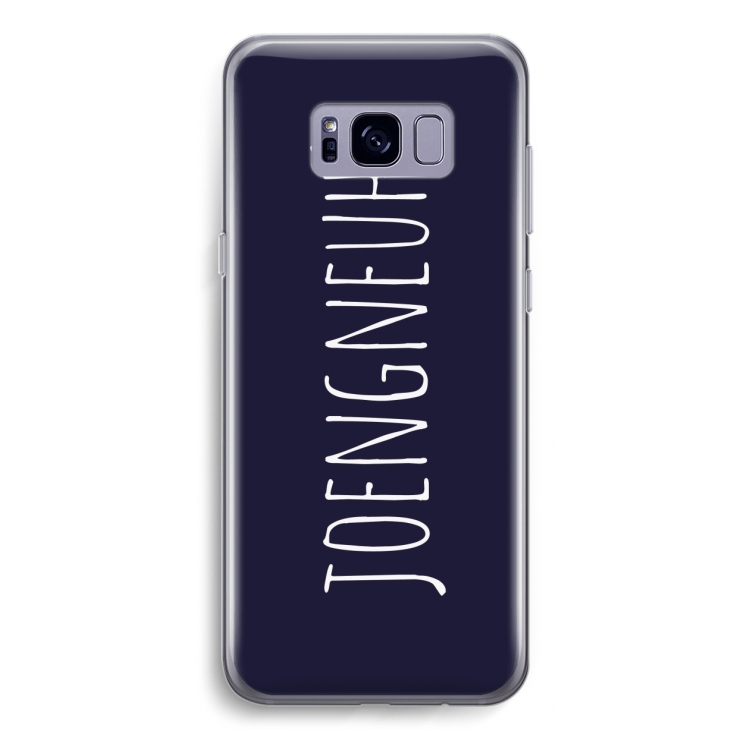 Joengneuh!: Samsung Galaxy S8 Transparant Hoesje