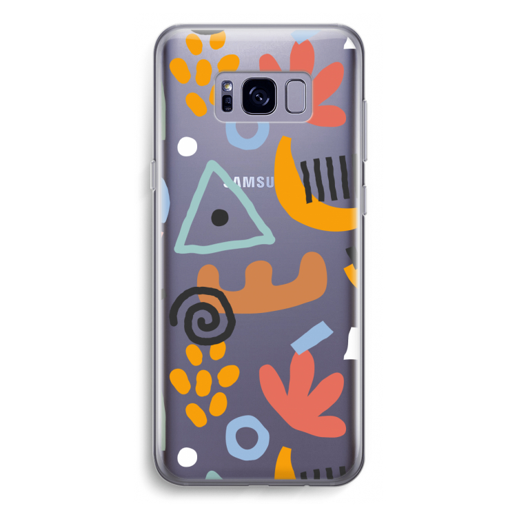 Abstract: Samsung Galaxy S8 Transparant Hoesje