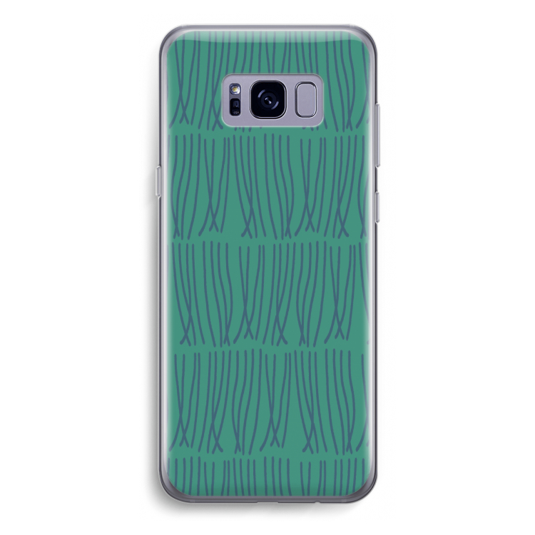 Swirls: Samsung Galaxy S8 Transparant Hoesje