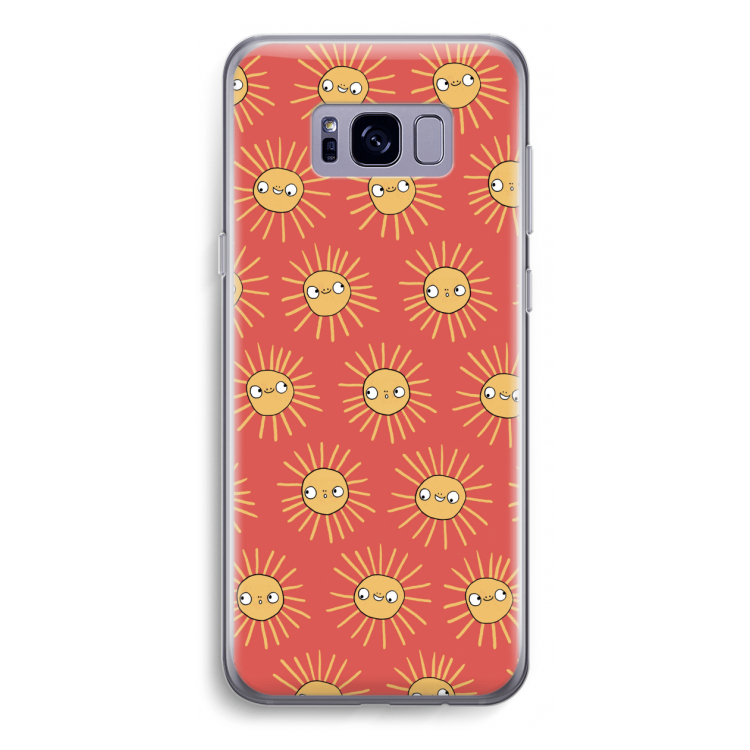 Zon: Samsung Galaxy S8 Transparant Hoesje