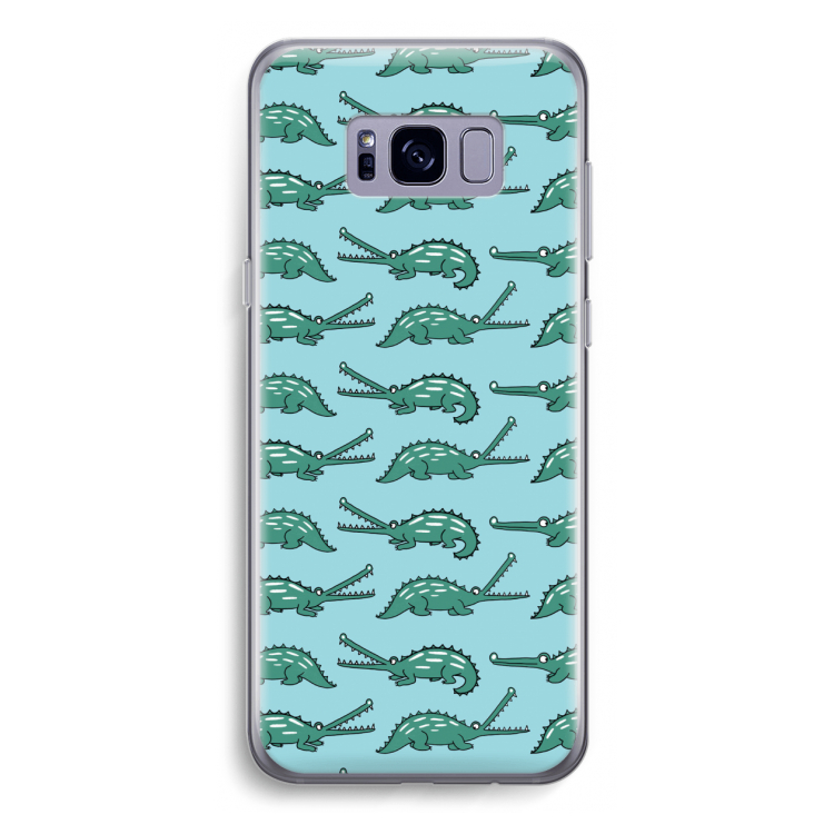 Kroko: Samsung Galaxy S8 Transparant Hoesje