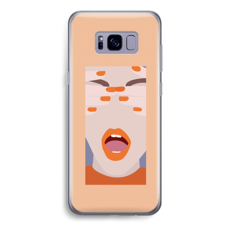 Surprise: Samsung Galaxy S8 Transparant Hoesje