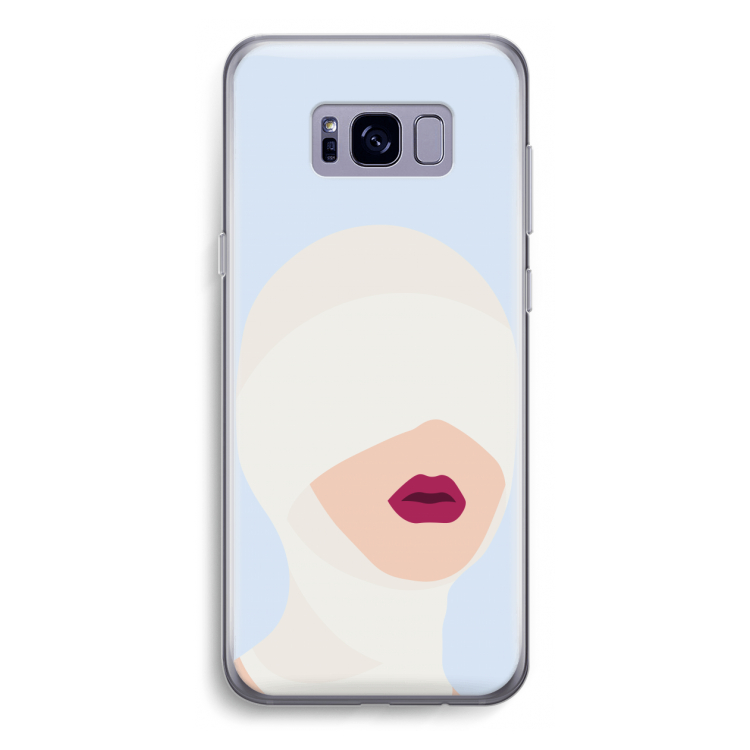 Incognito: Samsung Galaxy S8 Transparant Hoesje