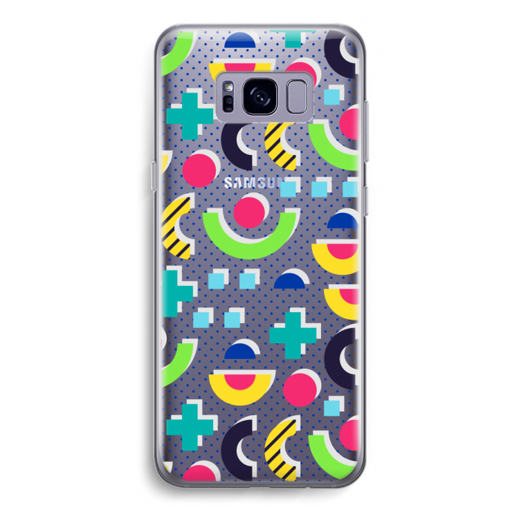 8-bit N°1: Samsung Galaxy S8 Transparant Hoesje