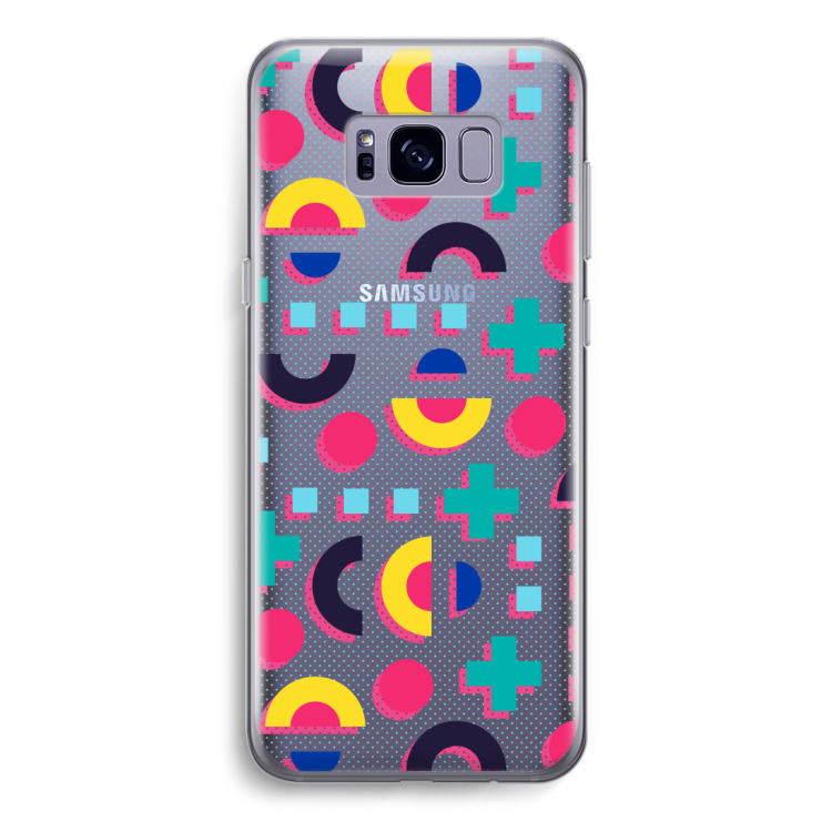 8-bit N°2: Samsung Galaxy S8 Transparant Hoesje