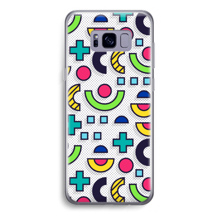 8-bit N°6: Samsung Galaxy S8 Transparant Hoesje