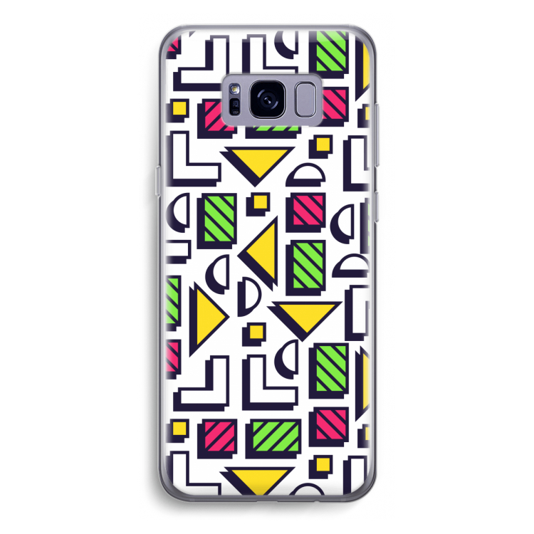 8-bit N°4: Samsung Galaxy S8 Transparant Hoesje