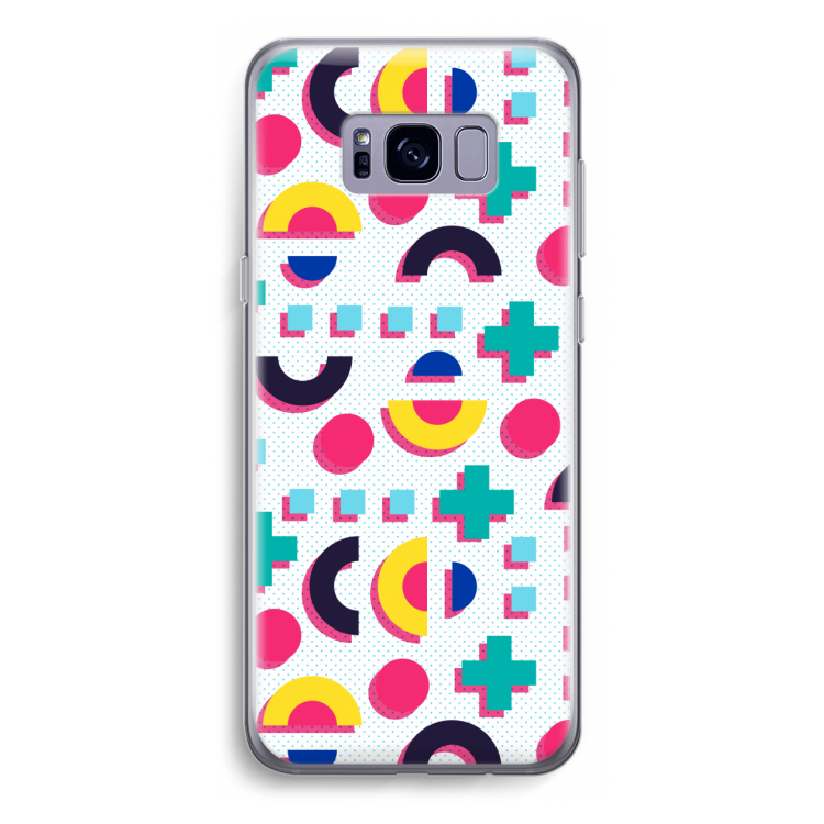 8-bit N°2: Samsung Galaxy S8 Transparant Hoesje