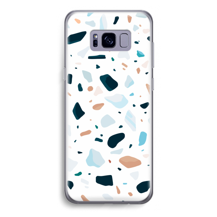 Terrazzo N°13: Samsung Galaxy S8 Transparant Hoesje