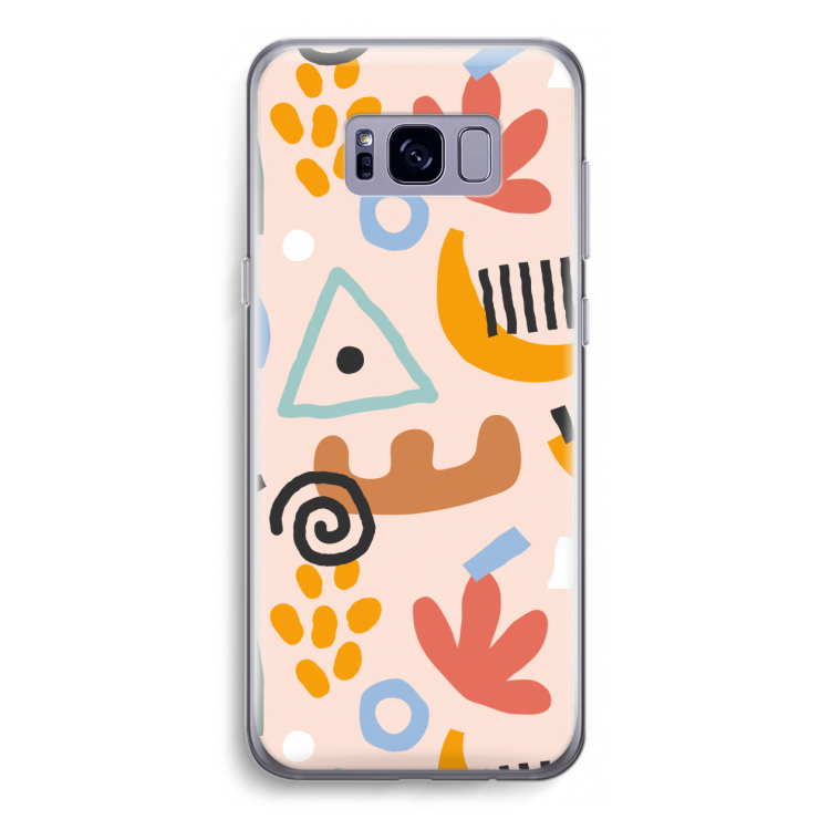 Abstract: Samsung Galaxy S8 Transparant Hoesje
