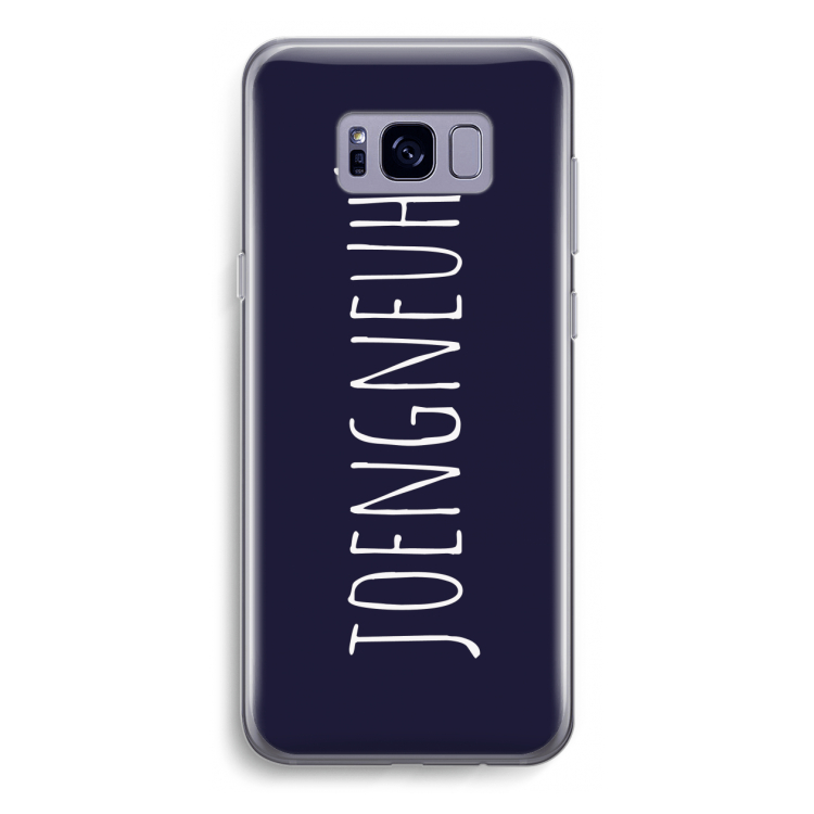 Joengneuh!: Samsung Galaxy S8 Transparant Hoesje