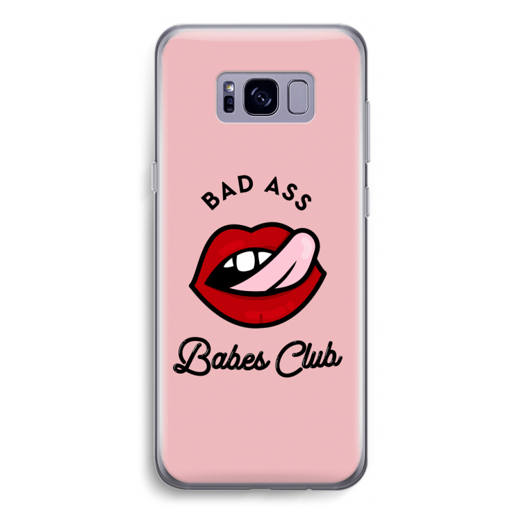 Badass Babes Club: Samsung Galaxy S8 Transparant Hoesje