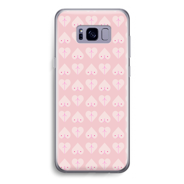 Ass 'n Titties: Samsung Galaxy S8 Transparant Hoesje