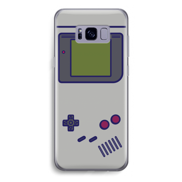 Game On: Samsung Galaxy S8 Transparant Hoesje