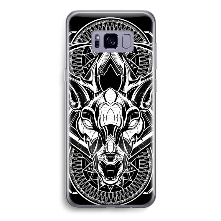 Oh Deer: Samsung Galaxy S8 Transparant Hoesje