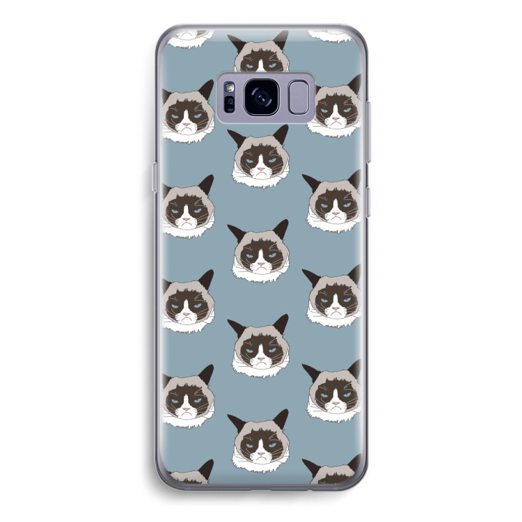 It's a Purrr Case: Samsung Galaxy S8 Transparant Hoesje