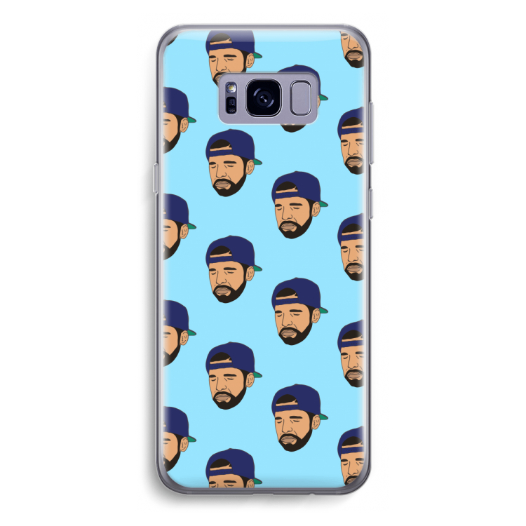 Drake Away: Samsung Galaxy S8 Transparant Hoesje