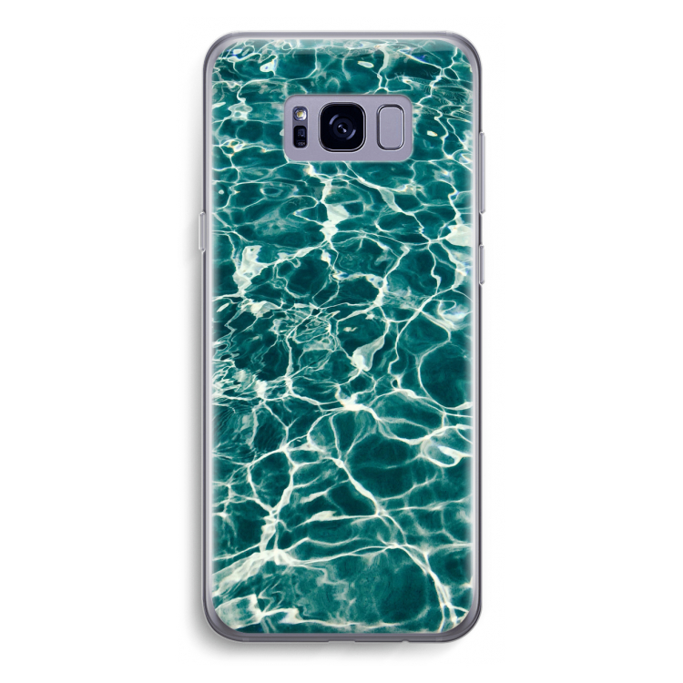 Weerkaatsing water: Samsung Galaxy S8 Transparant Hoesje