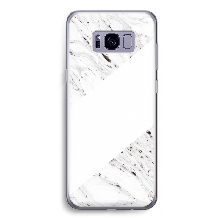 Biggest stripe: Samsung Galaxy S8 Transparant Hoesje