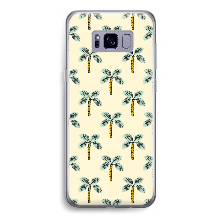 Paradise: Samsung Galaxy S8 Transparant Hoesje