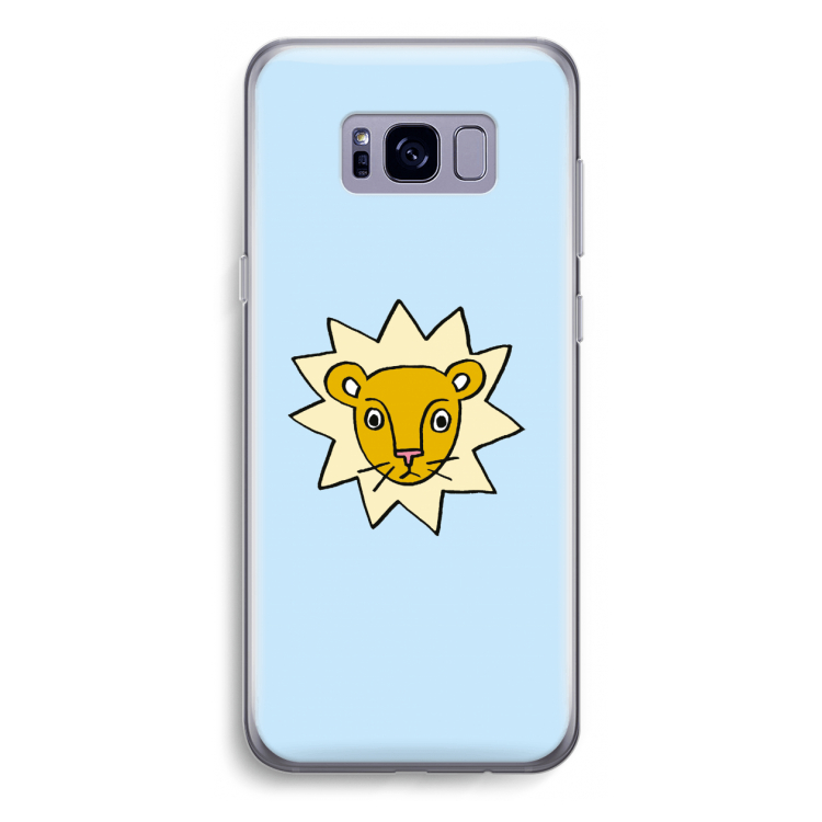 Kleine leeuw: Samsung Galaxy S8 Transparant Hoesje