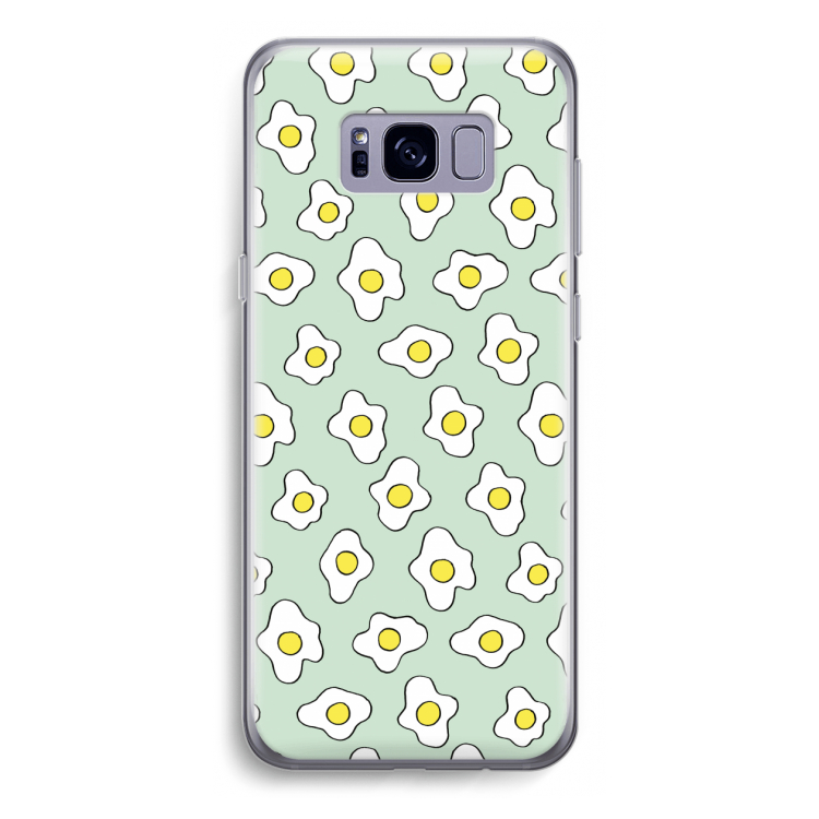 Spiegeleitjes: Samsung Galaxy S8 Transparant Hoesje